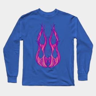 Flames Long Sleeve T-Shirt